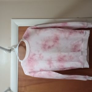Red/white tidi sweater